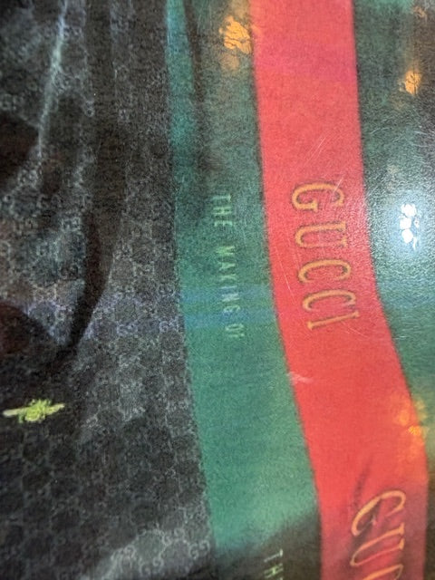 Gucc Blanket (Grey & Butterfly)