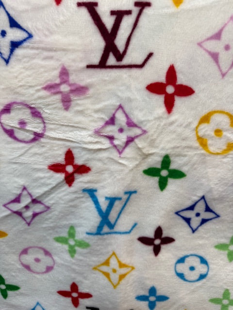 Lous Vttn Blanket (Colorful)