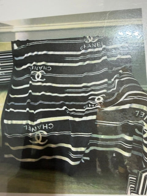 Chanl (White Stripes) Blanket